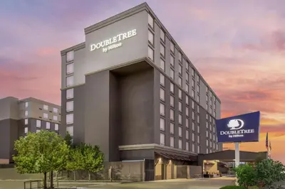 a rendering of the front of a doubletree hotel at DoubleTree by Hilton Denver Cherry Creek, CO in Denver