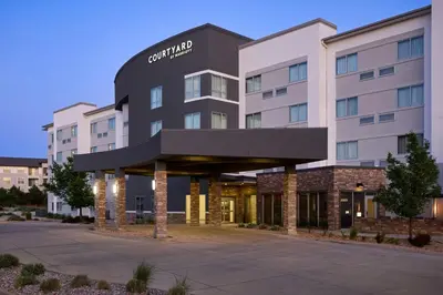 a rendering of the front of our hotel at Courtyard by Marriott Denver Southwest/Littleton in Littleton