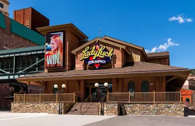 a building with a sign that reads jello hotel at Lady Luck Casino Black Hawk in Black Hawk