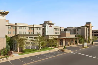 an architectural rendering of the exterior of a building at Residence Inn Denver Cherry Creek in Denver