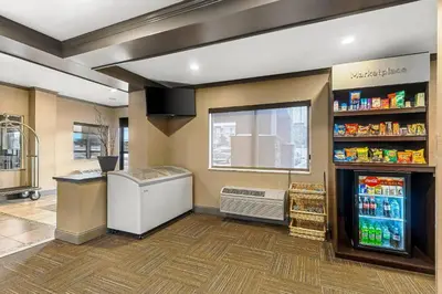 a grocery store with a refrigerator in a room at Comfort Suites Denver Tech Center in Centennial