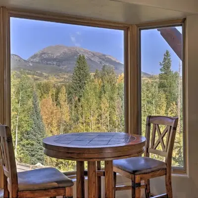 7 Mi to Copper Mtn Condo with Deck and Stunning Views