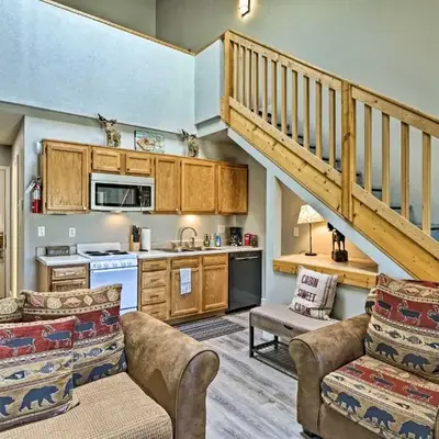 2 Mi to Granby Ranch Condo with Hot Tub Access