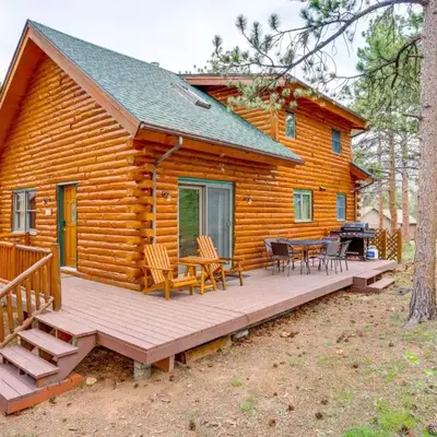 Picturesque Log Cabin in Estes Park 9 Mi to RMNP