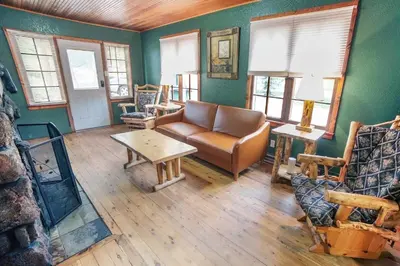 a living room with a couch and a table at Monte Verde by Rocky Mountain Resorts- #20NCD0297 in Estes Park