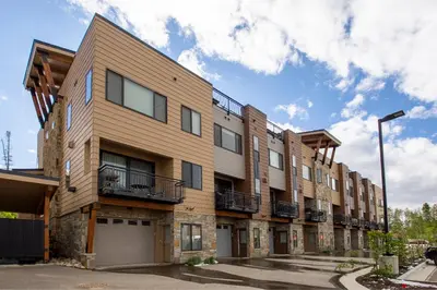 a building with balconies on the side of it at Arrow at Winter Park Unit 286 in Winter Park