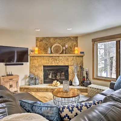 Frisco Home with Mountain Views Walk to Main St!