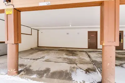 an empty room with a white wall at 11 Mi to Keystone Resort Condo in Silverthorne in Silverthorne