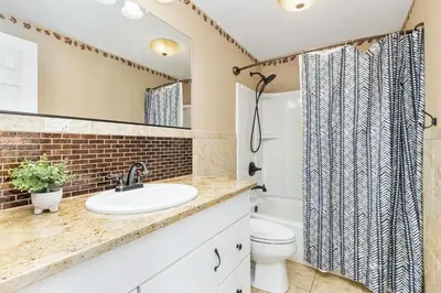 a bathroom with a sink and a toilet at Hidden Valley Retreat Quiet Escape with Mountain Views in Loveland