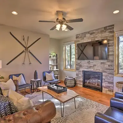 6 Mi to Keystone Ski! Mtn-View Cabin with Game Room