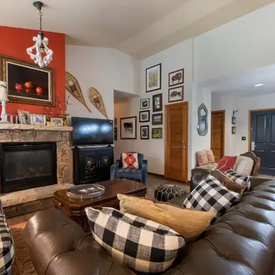 Top Floor Condo with Views of Ski Slopes and Gondola in Zephyr Mountain Lodge condo