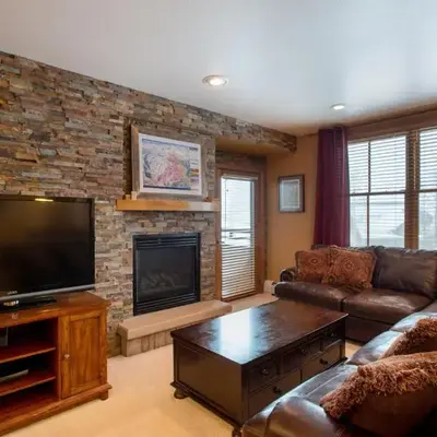 Premium Ski-Slope View Two Bedroom Zephyr Mountain Lodge Condo condo
