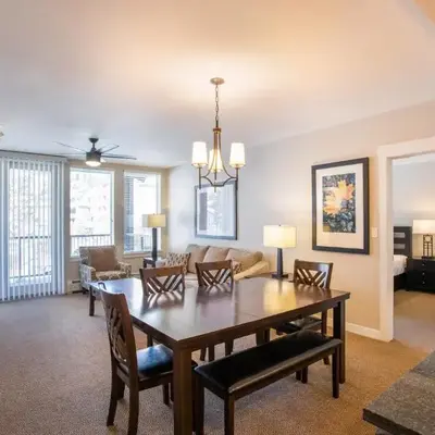 Townhome Style Fraser Crossing Founders Pointe Condo with Upgraded Furnishings and washer dryer condo