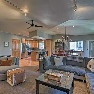 Walk to Main St Frisco Condo with Furnished Deck