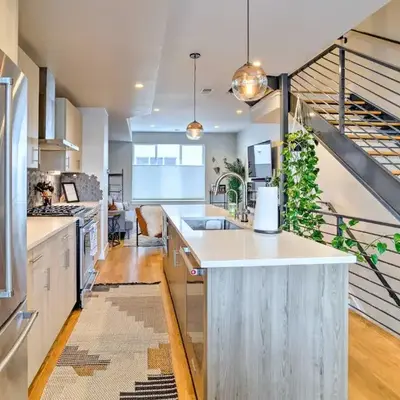 City Skyline Views Upscale Denver Townhome