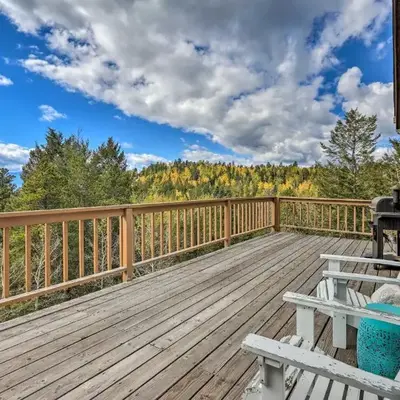 Near Hiking Mtn-View Conifer Cabin with 2 Decks