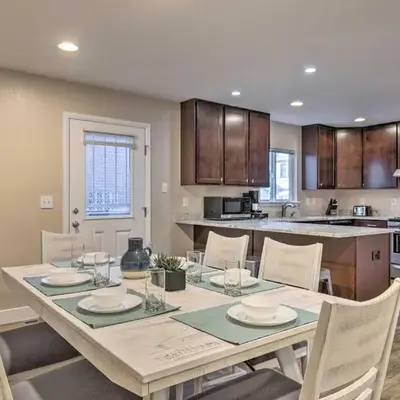 Walk to Broncos Stadium Modern Denver Duplex