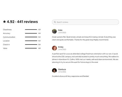a screenshot of the github page of a website at Cozy Victorian Cottage in the Heart of Old Town! in Fort Collins