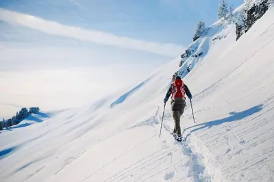 a person is skiing down a snow covered slope at Galena Getaway: Dog-Friendly Frisco Retreat in Frisco