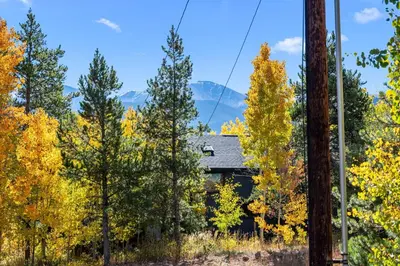 a house in the woods with autumn leaves at 265 Forest Trail in Winter Park