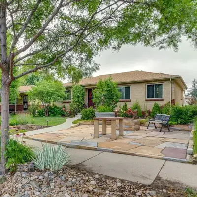 Shared Patio and Fire Pit Denver Apartment