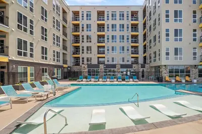 an image of a swimming pool at a apartment complex at Kasa Rino Denver in Denver